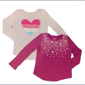 Bundle of 2 Sonoma Supersoft long-sleeve t-shirts, size 6/6x